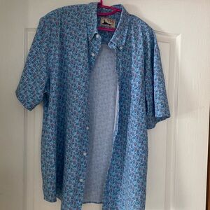 2XL Huk printed Khona Button Down